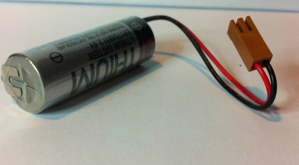 Brand New Toshiba ER17500V 3.6V 2700mAh Lithium PLC Battery w/ Plug, Expedited