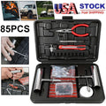 Tire Repair Kit Plug Car Truck Motorcycle Home DIY Flat Puncture Patch Tool Set