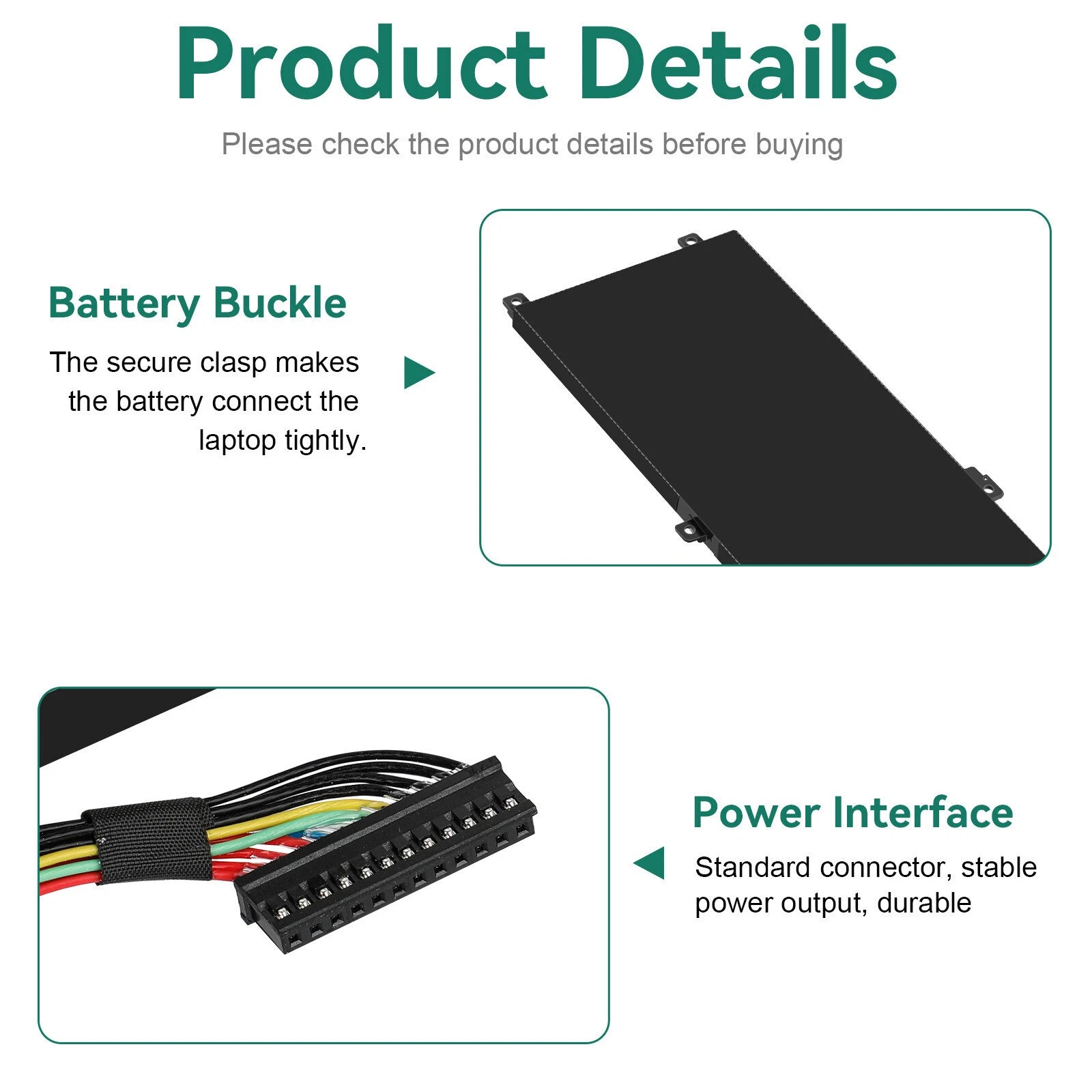 97Wh 4K1VM Battery For Dell Inspiron 15 7501 7590 7591 Precision 5520 5530 5540