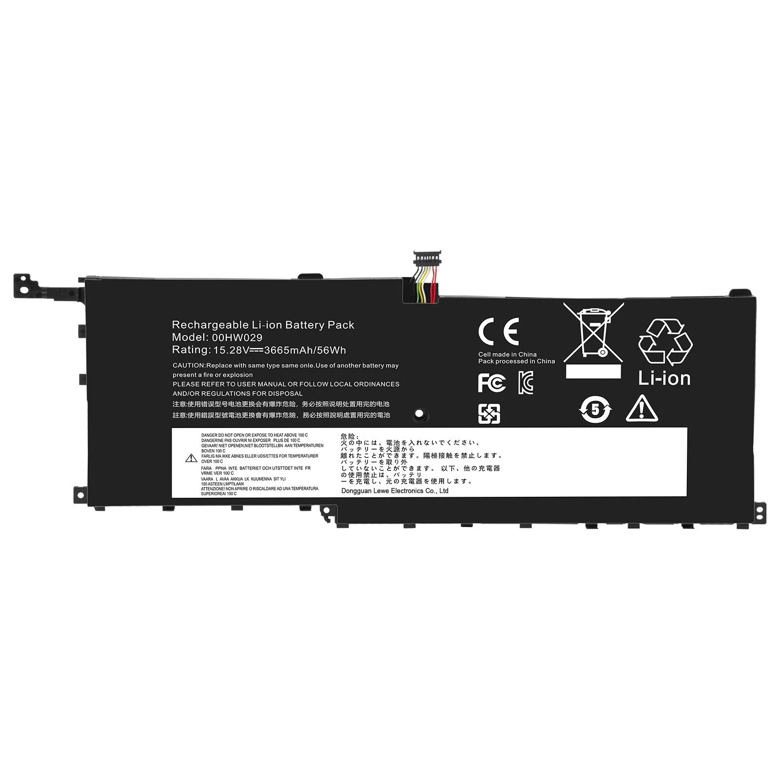 01AV458 00HW028 00HW029 Battery For Lenovo ThinkPad X1 Carbon 4th Gen Yoga 56Wh