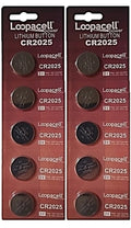*FRESHLY NEW* 10x CR2025 Battery High Quality Loopacell 3V lithium batteries