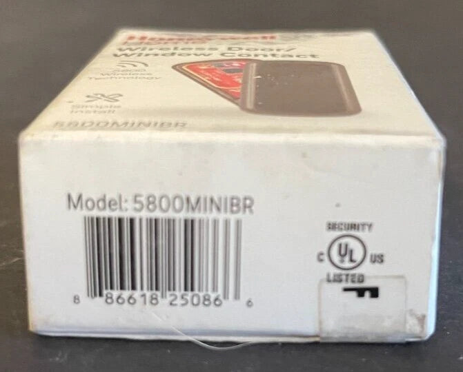 Brand New Honeywell 5800MINIBR Brown Wireless Slim Contact, Battery Mag 5800mini