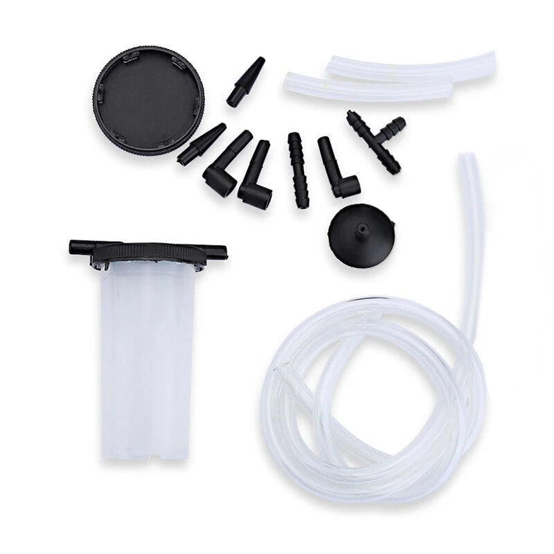 Brake System Fluid Oil Bleeder Hand Held Vacuum Pump Bleeding Kit Garage Tool US