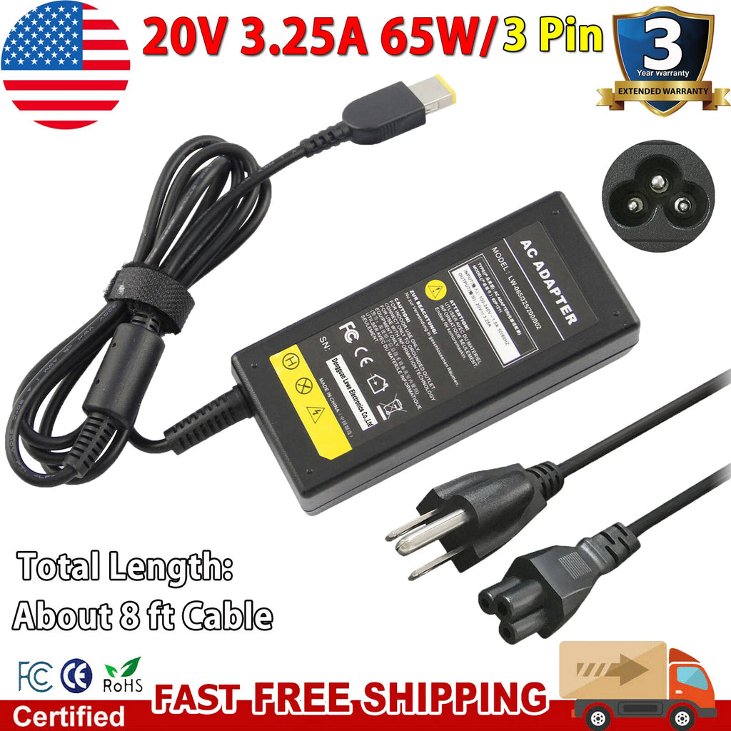 For LENOVO ThinkPad T T470s T570 T470 T460 T550 AC Charger Power Adapter