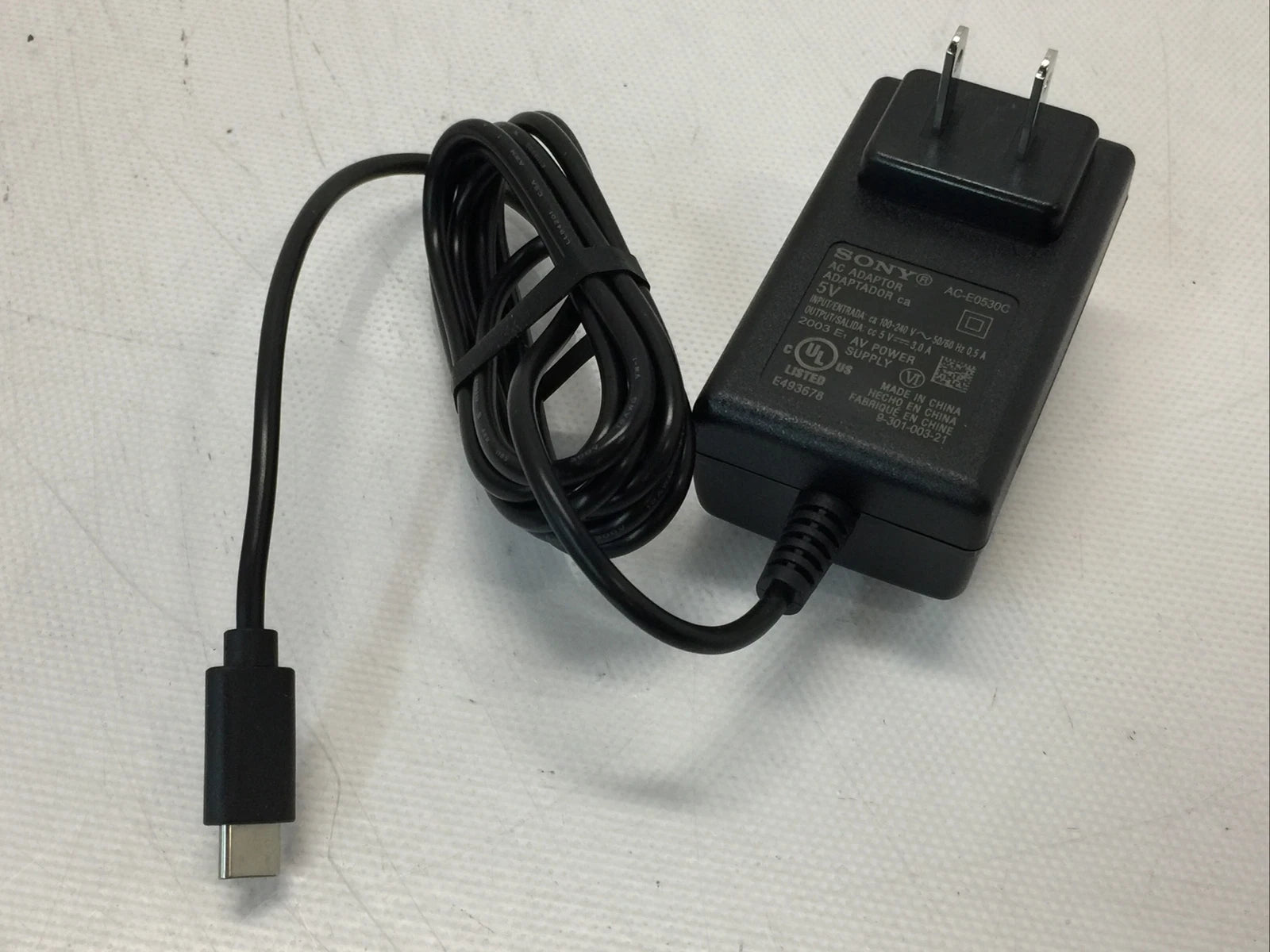 (10) SONY USB-C Type-C AC Adapter 5 V 3.0A AC-E0530C Power Supply Charger