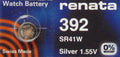 Renata SR41W Watch and Calculator Batteries x 10