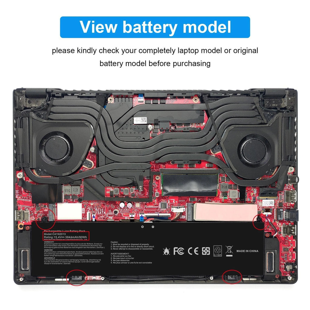 ?Battery C41N2013 For Asus ROG Zephyrus M16 GU603 S17 GX703 G15 GA503 C41N2013-1