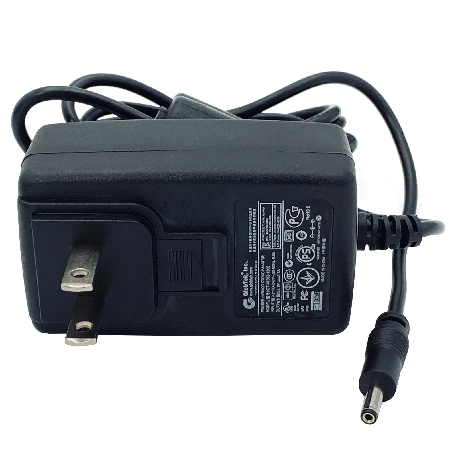 NEW Genuine GlobTek 15W AC Adapter GT-41052-1509 Power Supply WR9QD1700KCP-N-KIT