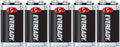 5 Eveready Super Heavy Duty 9V 9 Volt Carbon Zinc Batteries