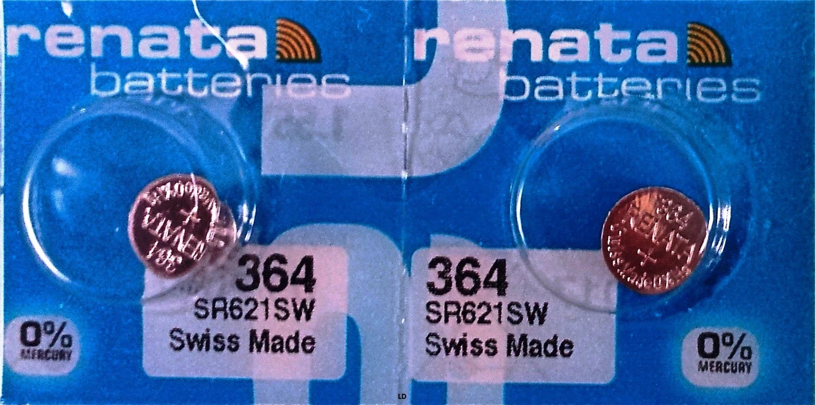 364 RENATA WATCH SR621SW BATTERY (2 piece) FREE SHIPPING Authorized Seller