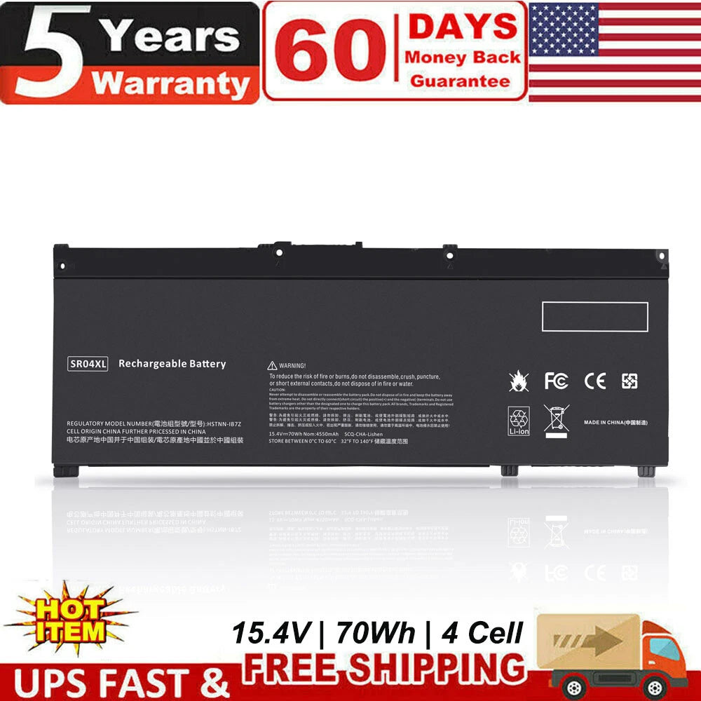 SR04XL Battery for HP Pavilion 15-CX 15-CX00 15-cx0020nr 15-dc0000 917724-855
