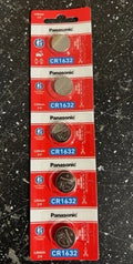 Lot of 50 Panasonic CR1632 1632 Lithium Battery 3V Coin Batteries Cell Exp-2032