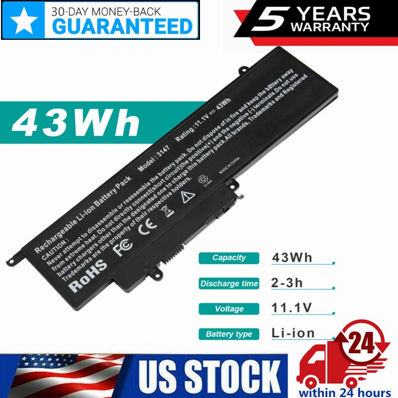 Type GK5KY Battery for Dell Inspiron 11 3147 3148 3152 Series 92NCT 4K8YH P55F