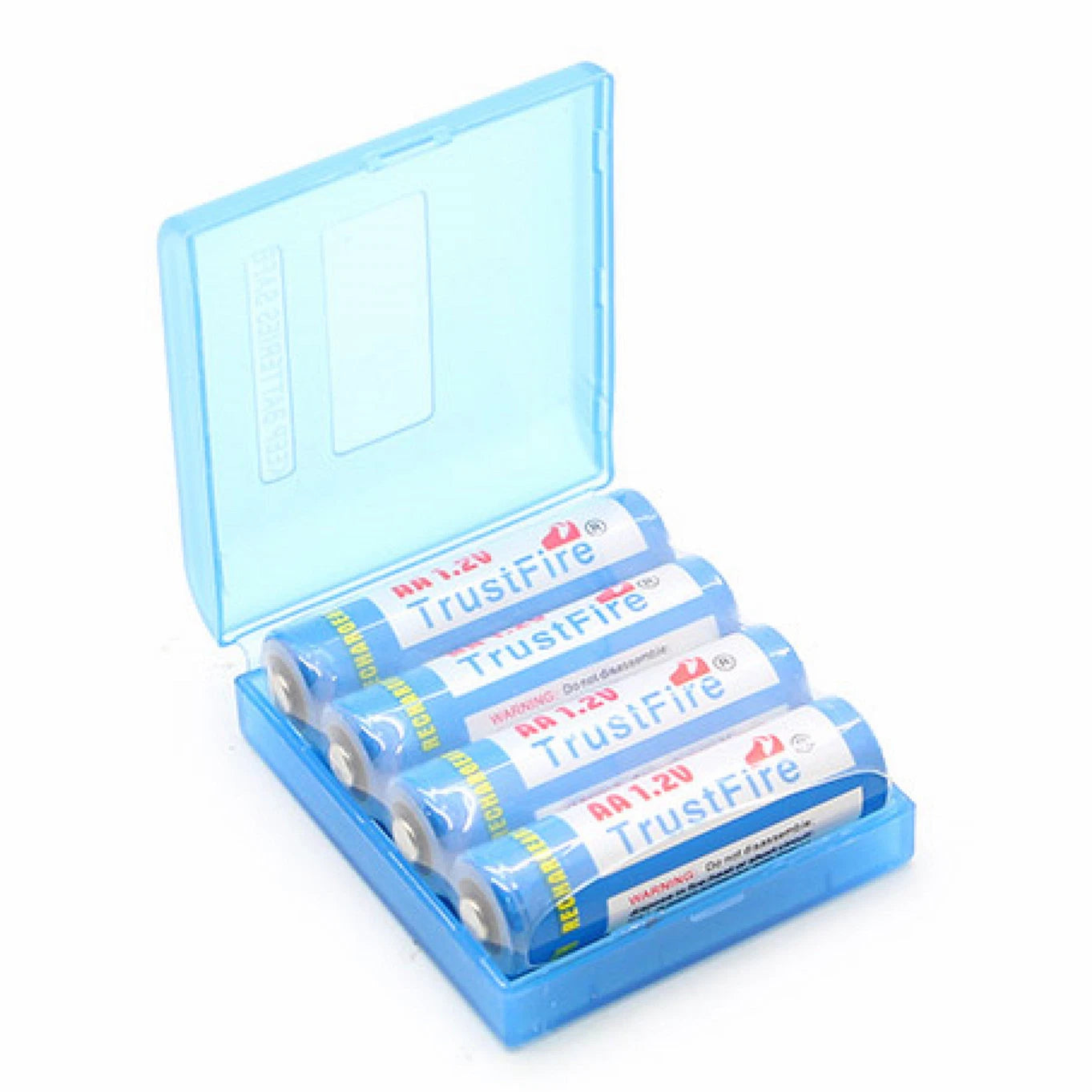 Brand New "4" TF 1.2V 2500mAh Rechargeable NiMH AA Battery, w/ Case