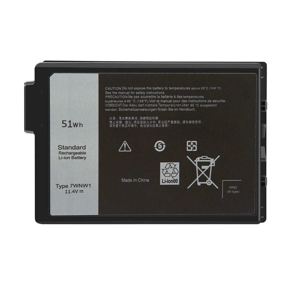 7WNW1 Laptop Battery for Dell Latitude 5420 5424 7424 Rugged Series DMF8C GK3D3