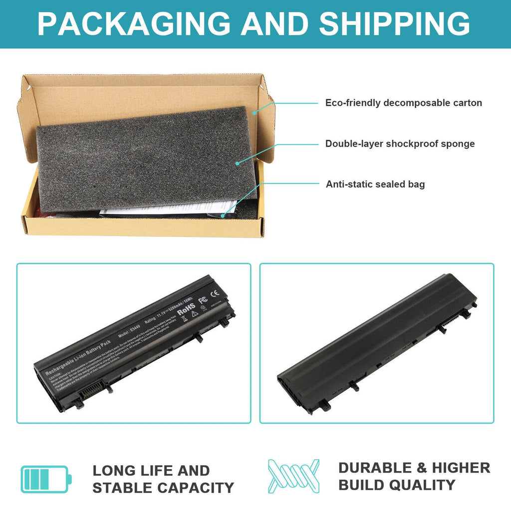?LOT 10X VV0NF Battery For Dell Latitude E5540 E5440 0M7T5F F49WX NVWGM 0K8HC