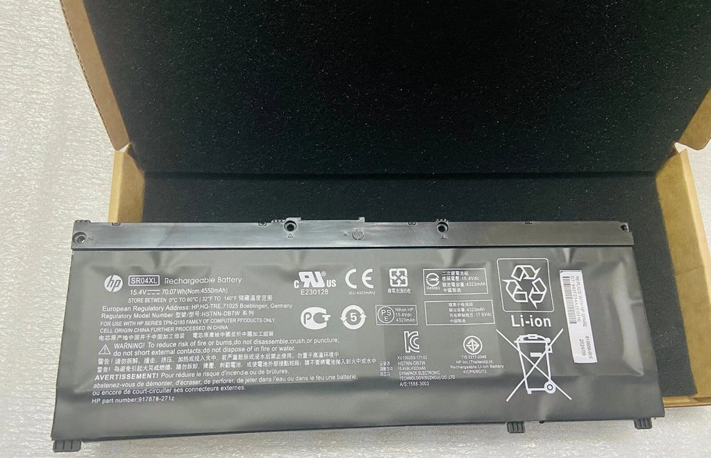 Genuine SR04XL BATTERY For Omen 15-ce000 15-CE011DX Series HSTNN-DB7W 917724-855