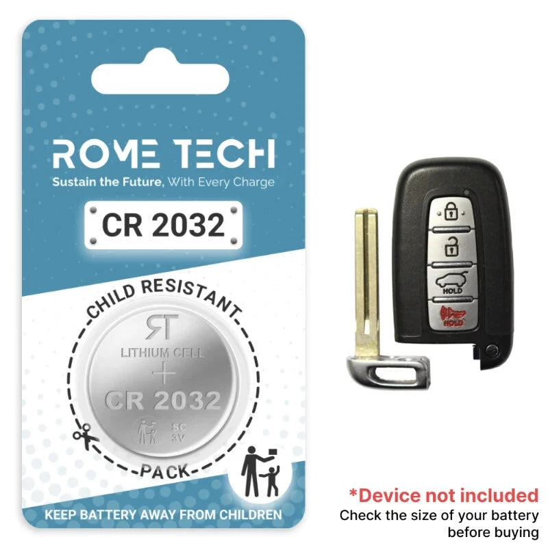 Key Fob Battery Replacement for Kia Sorento 2021 2020 2019 2018 2017 - 2011