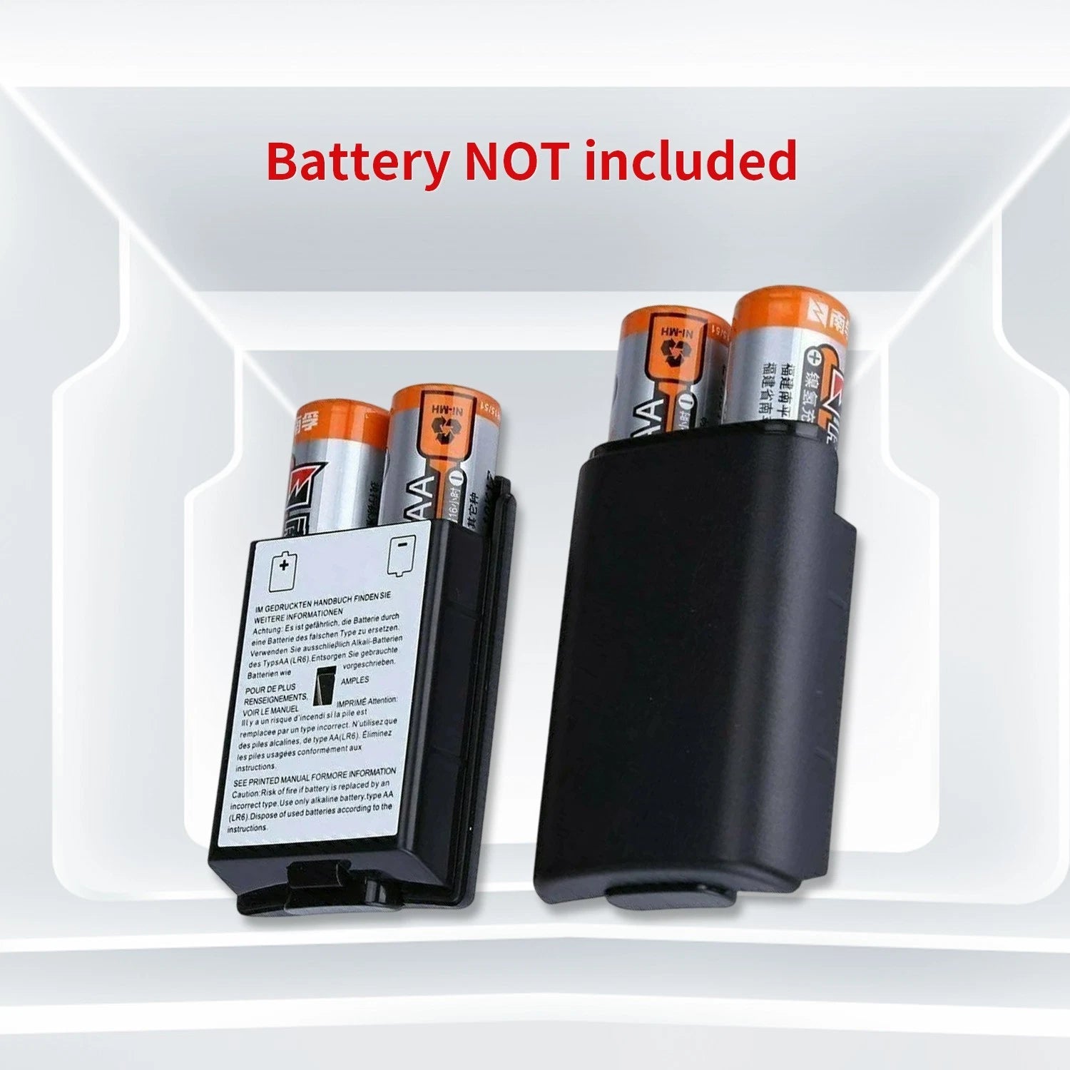 4 PCS AA Battery Back Cover Case Shell Pack For Xbox 360 Wireless Controller