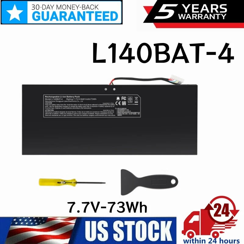 L140BAT-4 Battery For CLEVO L140CU L141CU L140MU L141MU Schenker VIA 14/VIA