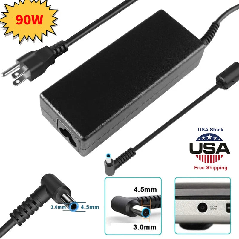 90W AC Adapter Charger Power Supply for HP TPN-Q129 TPN-Q130 TPN-Q131 TPN-Q132