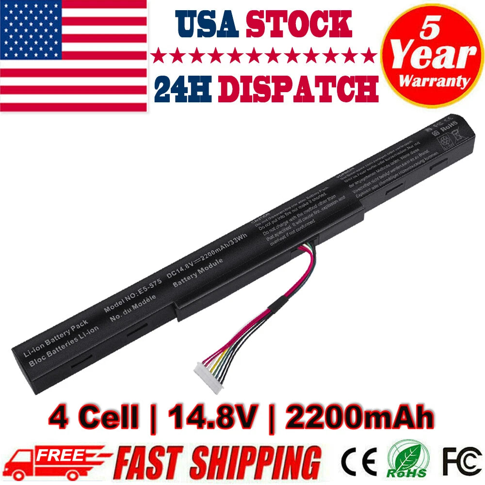 Battery for Acer Aspire E5-575 553 573 771 F5-573G AS16A7K AS16A5K AS16A8K