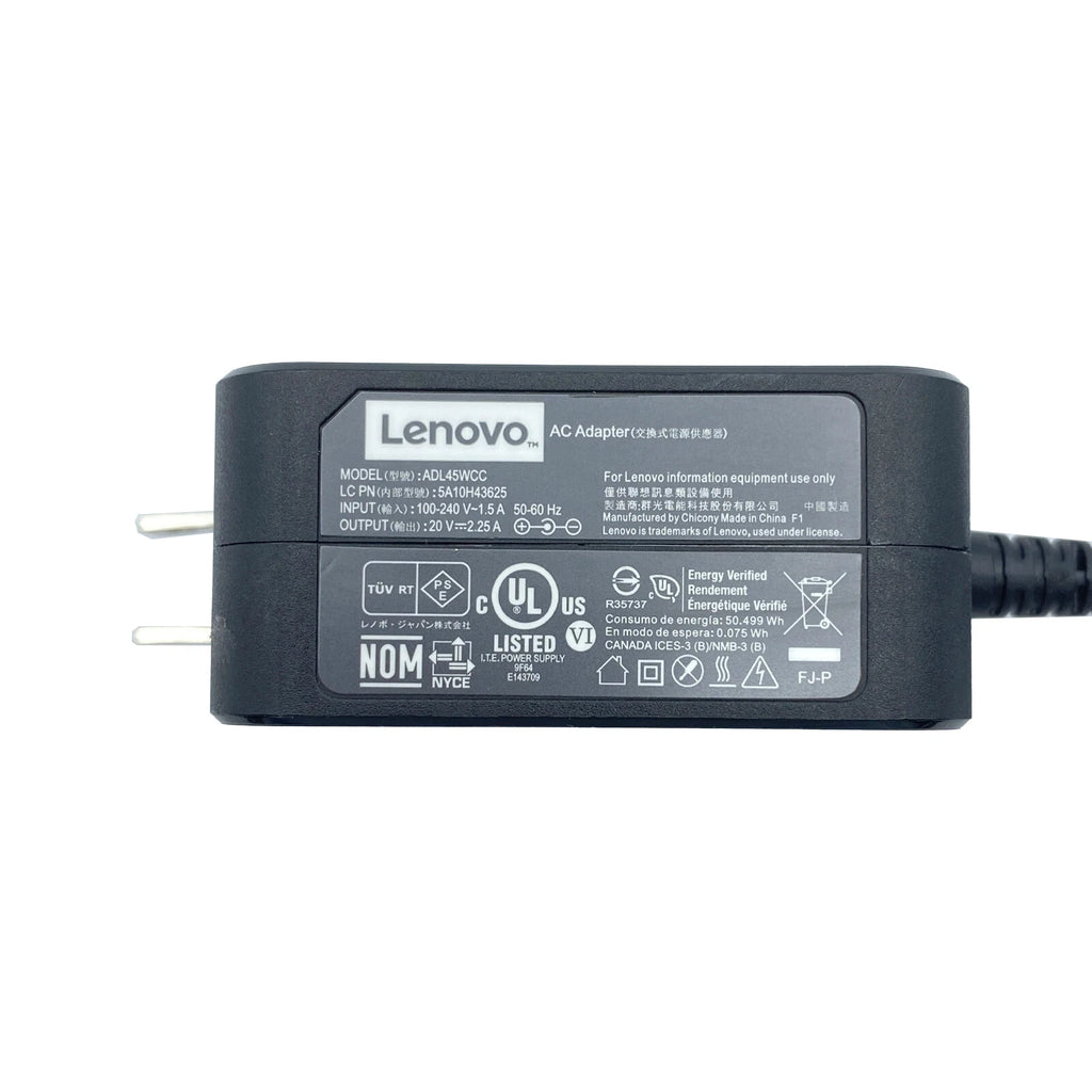 NEW Original 20V 2.25A Lenovo ADL45WCC ADL45WCG Laptop AC Adapter 45W 4.0x1.7mm