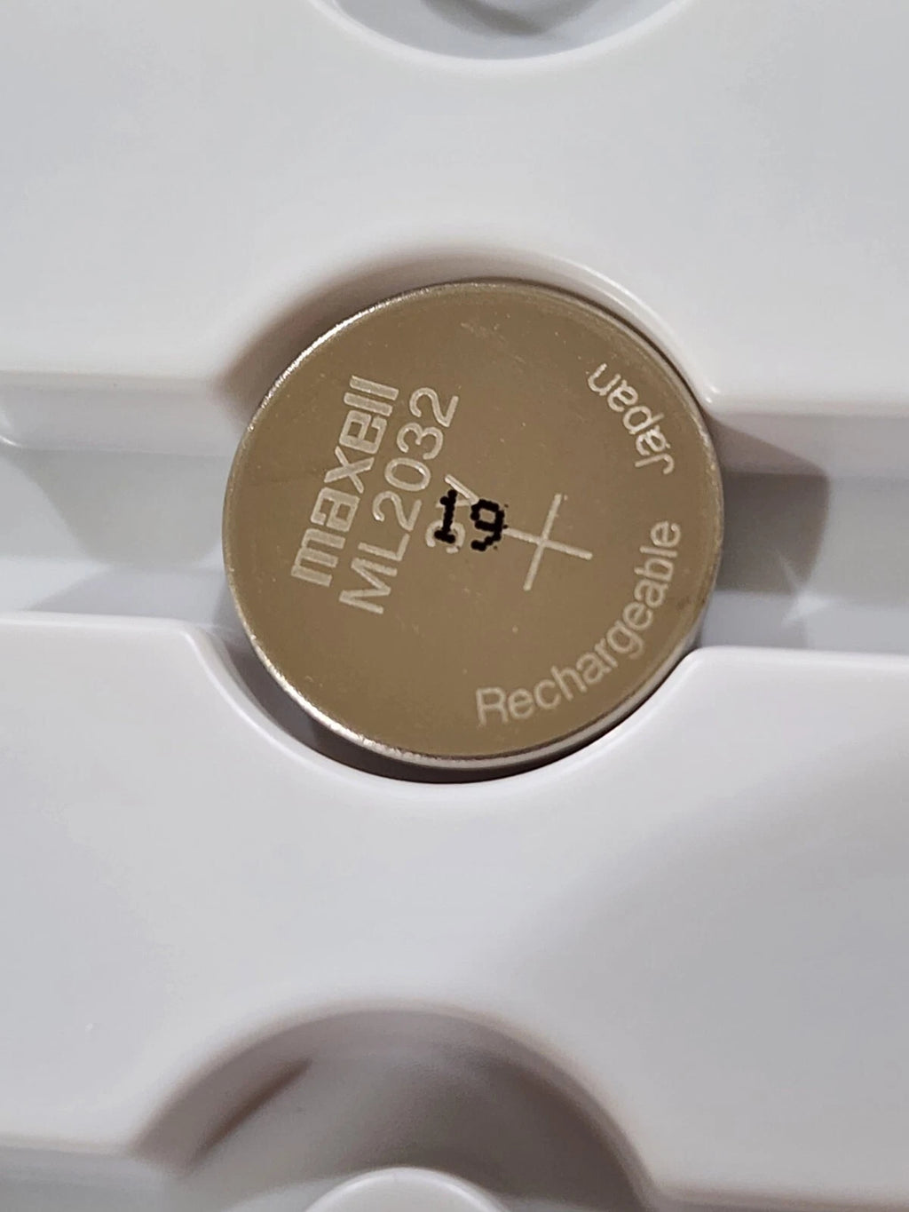 2 pc ML2032 ML 2032 3v RECHARGEABLE LITHIUM BATTERY MANUFACTURED 02/2024