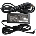 New 65W For HP Adapter Power Charger Pavilion Laptop Blue Tip 4.5*3.0mm Black