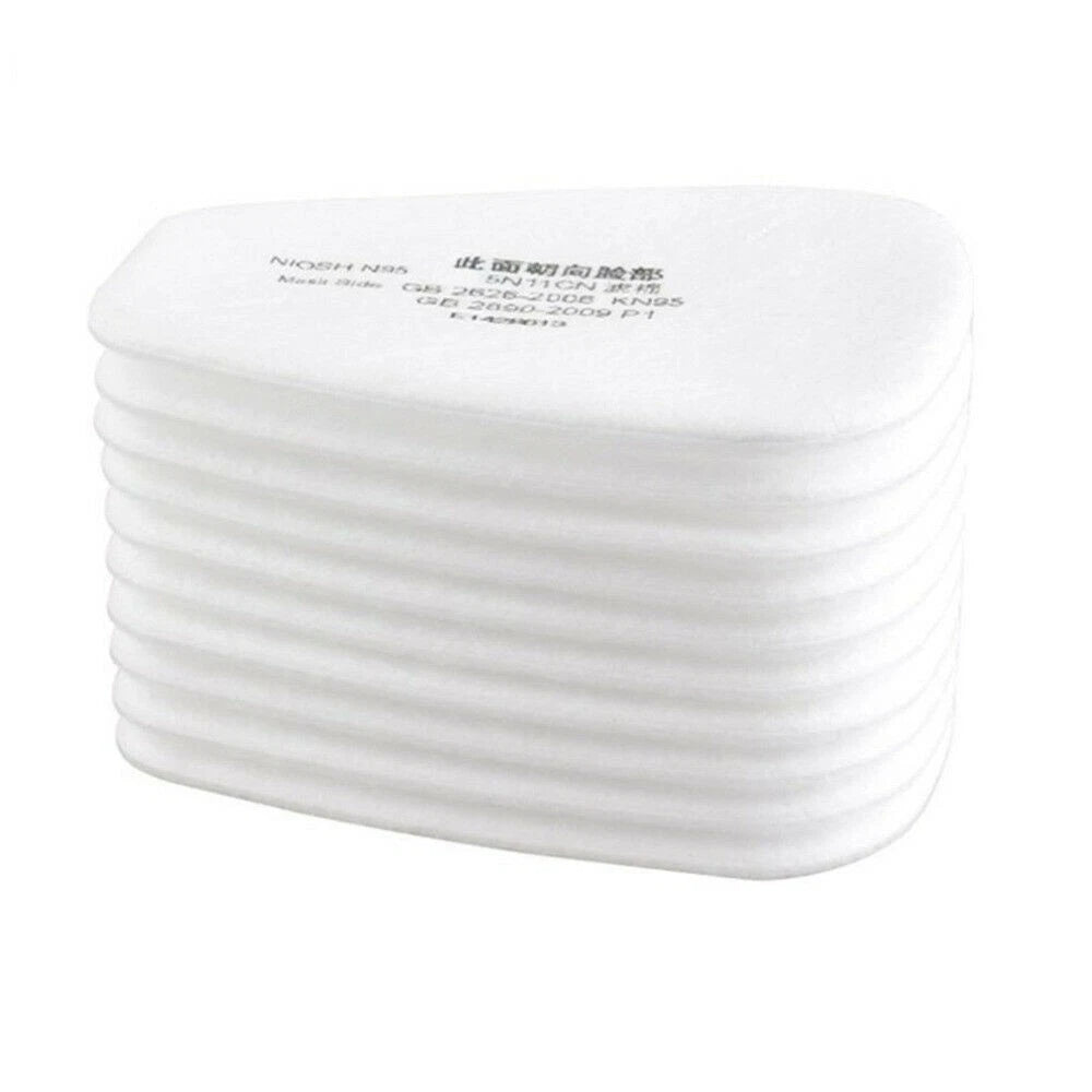 5N11 Cotton Filter /Cover Replacement For 6100 6200 6001 7502 Respirator Filters