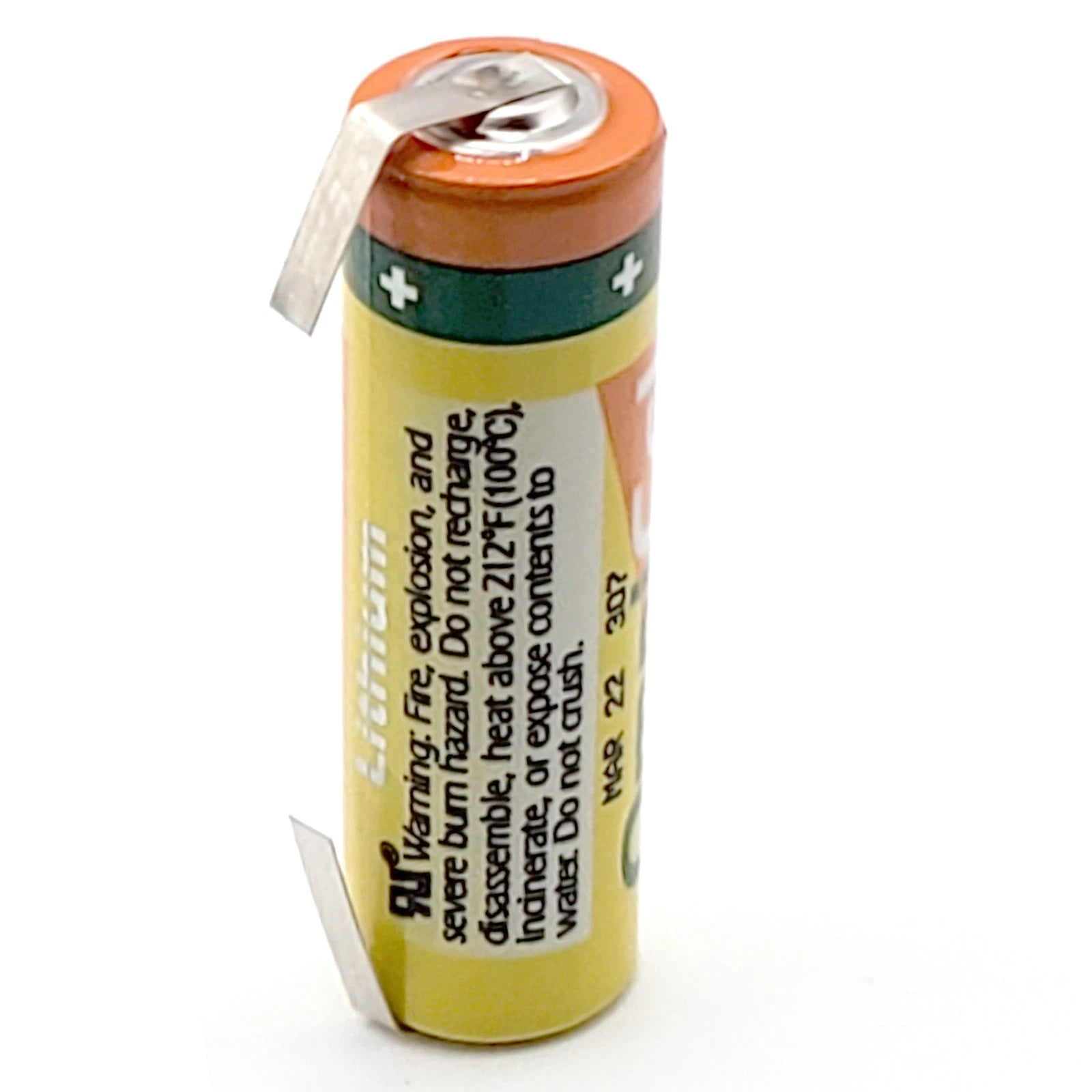 OmniCel ER14505HD 3.6V AA Lithium Battery w/ Tabs Sensors Detectors
