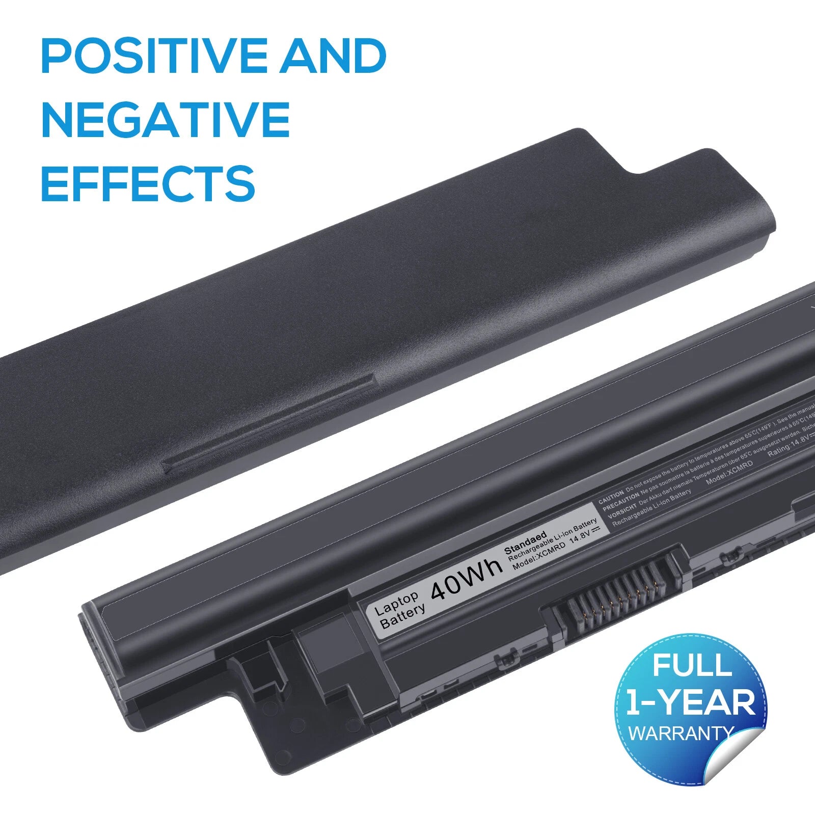 new XCMRD Battery for Dell Inspiron 15 3000 Series 3531 3537 3541 3542 3543