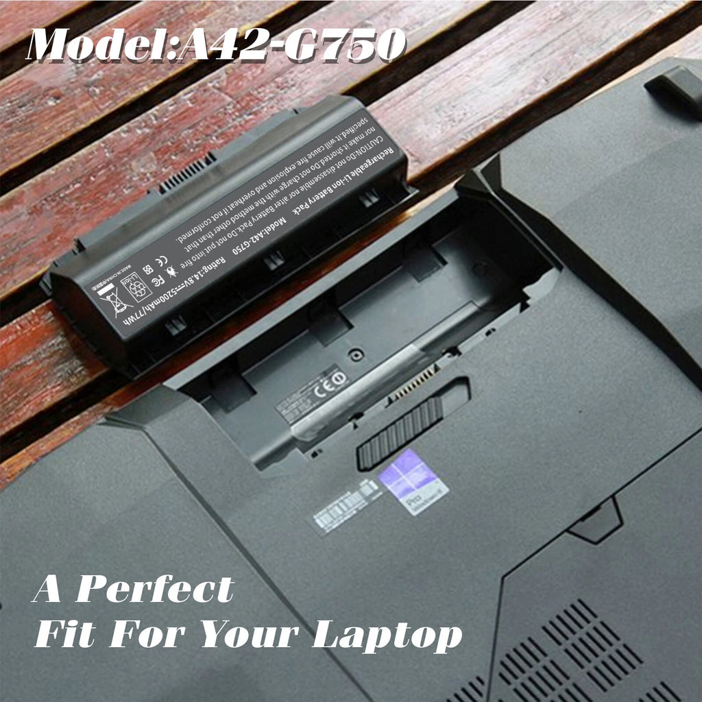 A42-G750 Battery For ASUS ROG G750 G750J G750JM G750JW 0B110-00200000 77Wh NEW