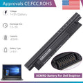 40Wh XCMRD Battery For Dell Inspiron 14 14R 15 15R 17 17R Series 3421 3440 3540