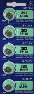10 Sony Silver Oxide SR48SW SR48W SR48 1.55V Watch Battery (2 x 5)
