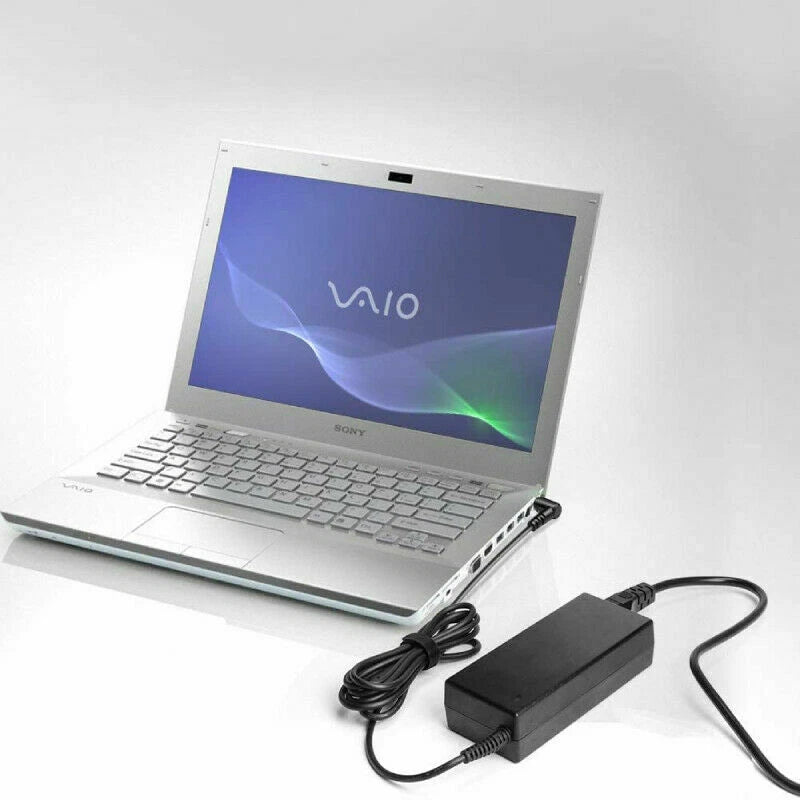 FOR SONY Vaio 19.5V Power Supply Cord Laptop Notebook AC Adapter Charger 3A 60W