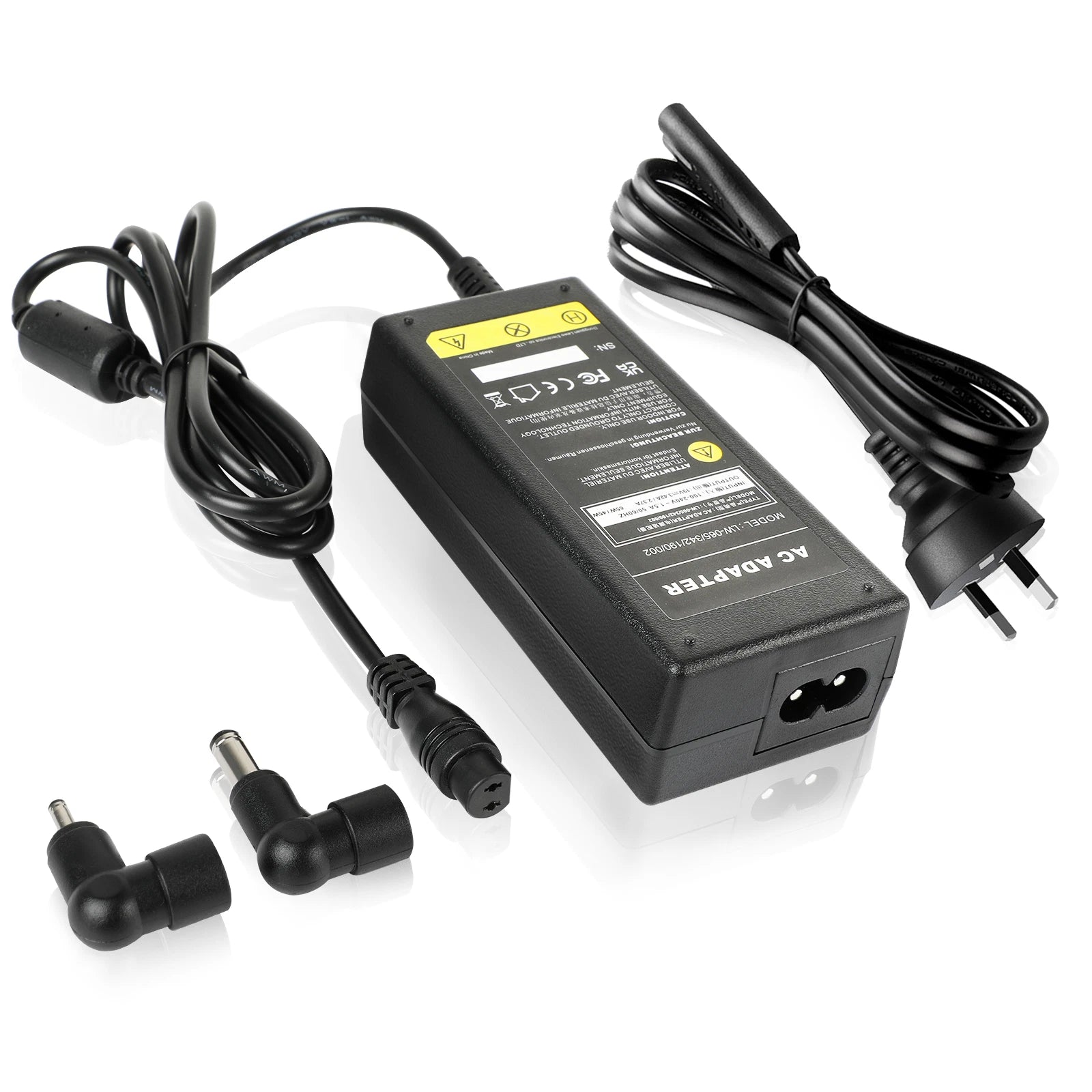 65W/45W Adapter Charger With 2 Connecters 5.5/3.0mm For Most Acer Laptops Aspire