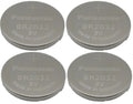 4 Panasonic BR2032 BR 2032 3V Bulk Button Cell Lithium Batteries