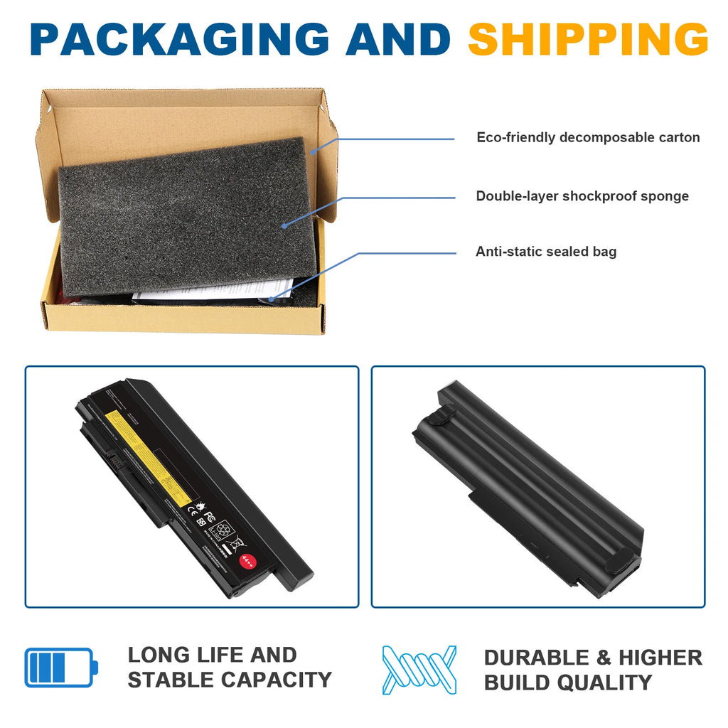 44++ 9Cell X230 X220 Battery For Lenovo ThinkPad X230i X220i 94Wh 0A36307