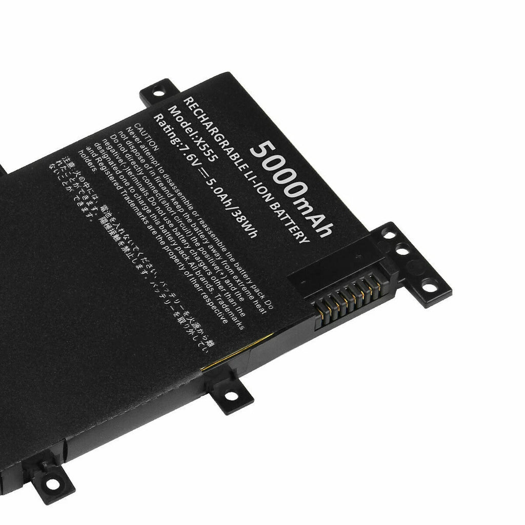 Battery for Asus X555 X555LA X555LD F555 X555LN X555L A555 X556 Laptop 5000mAh
