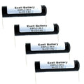 4x 3.6V Ni-CD PLC Comp Backup Battery Fits Lintronics N50SB3 Lucent 560 R&D 5482