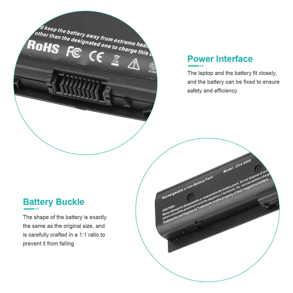 6 Cells Battery For HP Envy DV4-5000 DV6-7000 DV7-7000 MO09 MO06 671731-001
