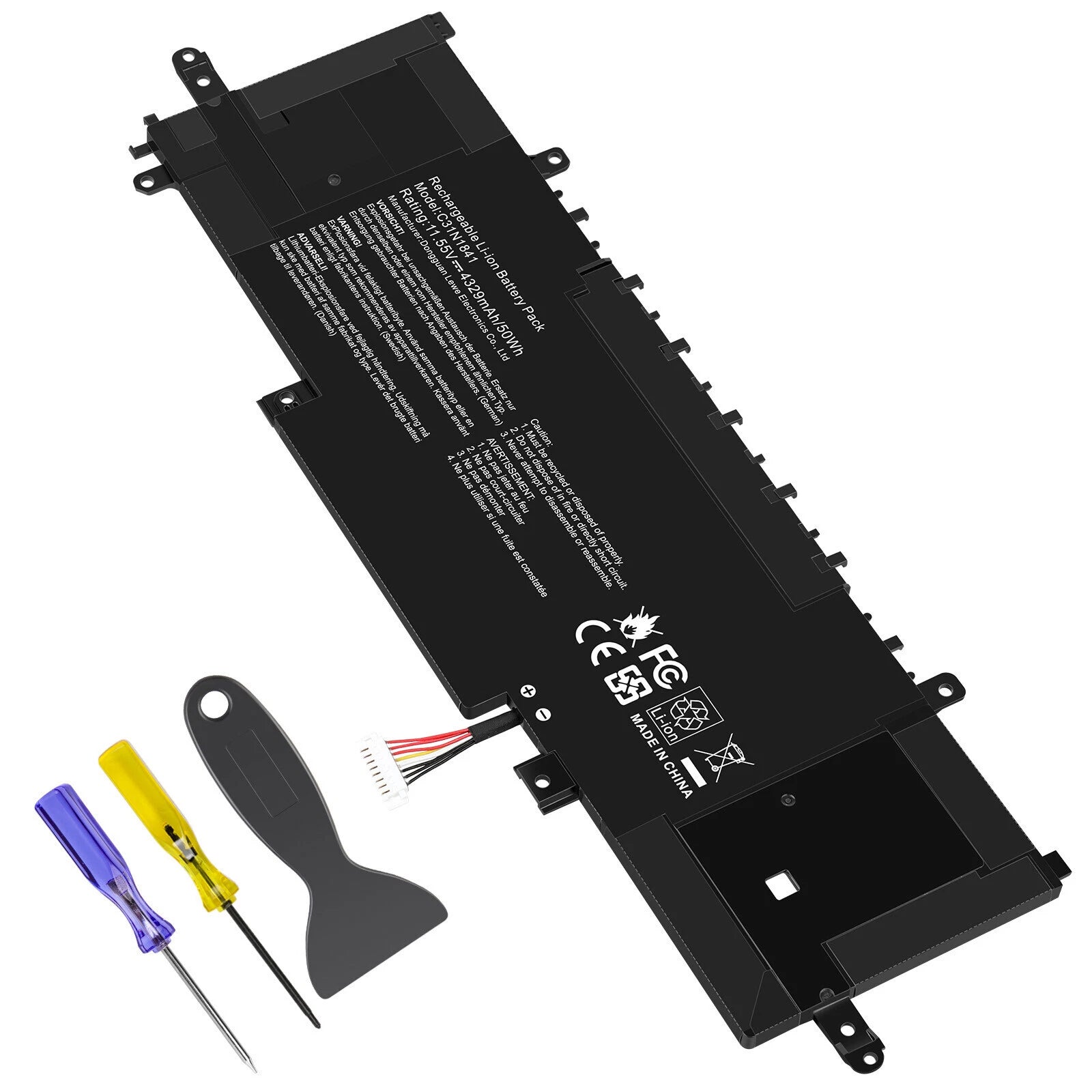 50WH C31N1841 Battery For Asus ZenBook 13 UX334 UX334FA UX334FL 14 UX434 UX434DA