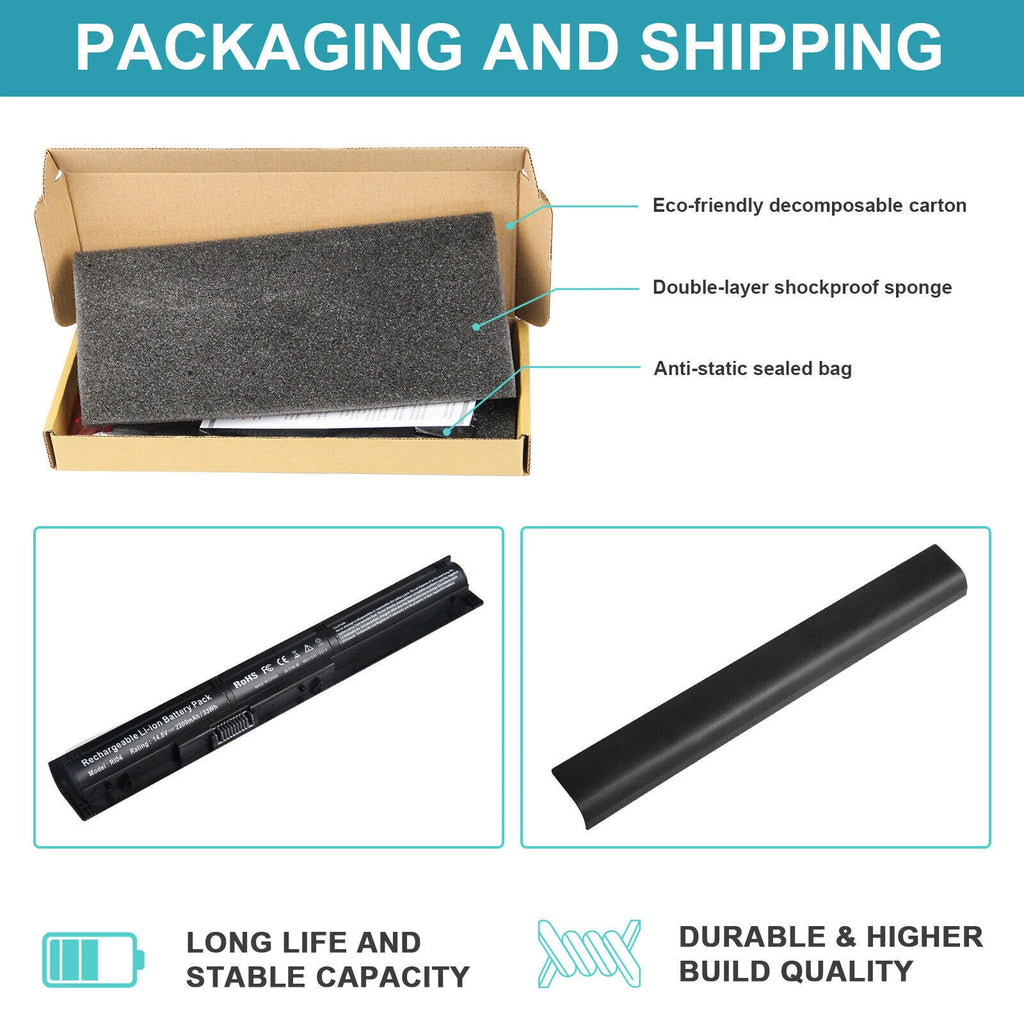 RI04 R104 Battery for HP 805294-001 ProBook 450 G3 455 G3 805047-851 HSTNN-PB6Q