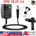 Massage Gun Charger AC/DC 24V-25.2V Adapter For 24V Muscle Deep Tissue Massage