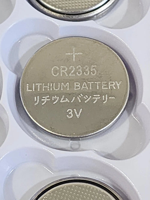 10 NEW CR2335 2335 3v LITHIUM BATTERY EXP.2027+ (ten batteries) Mfd.2024