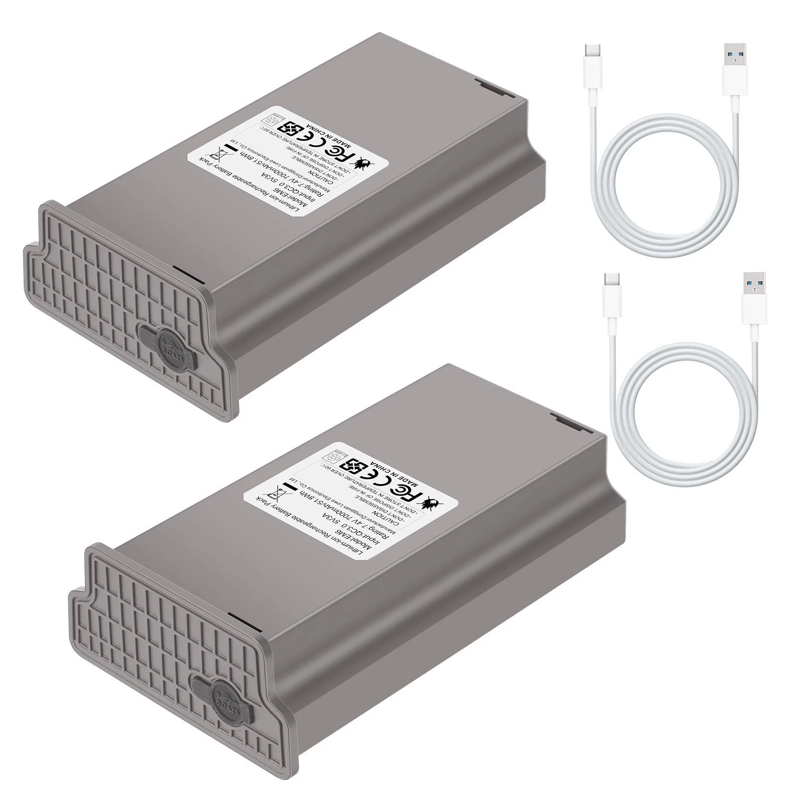 2pcs Battery For Tac-tacam Reveal X XB SK PRO 2.0 3.0 LTE Cellular Trail Camera