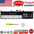 01AY969 90WH Battery For Lenovo ThinkPad P1 1st Gen/2nd Gen L17C4P72 01YU911