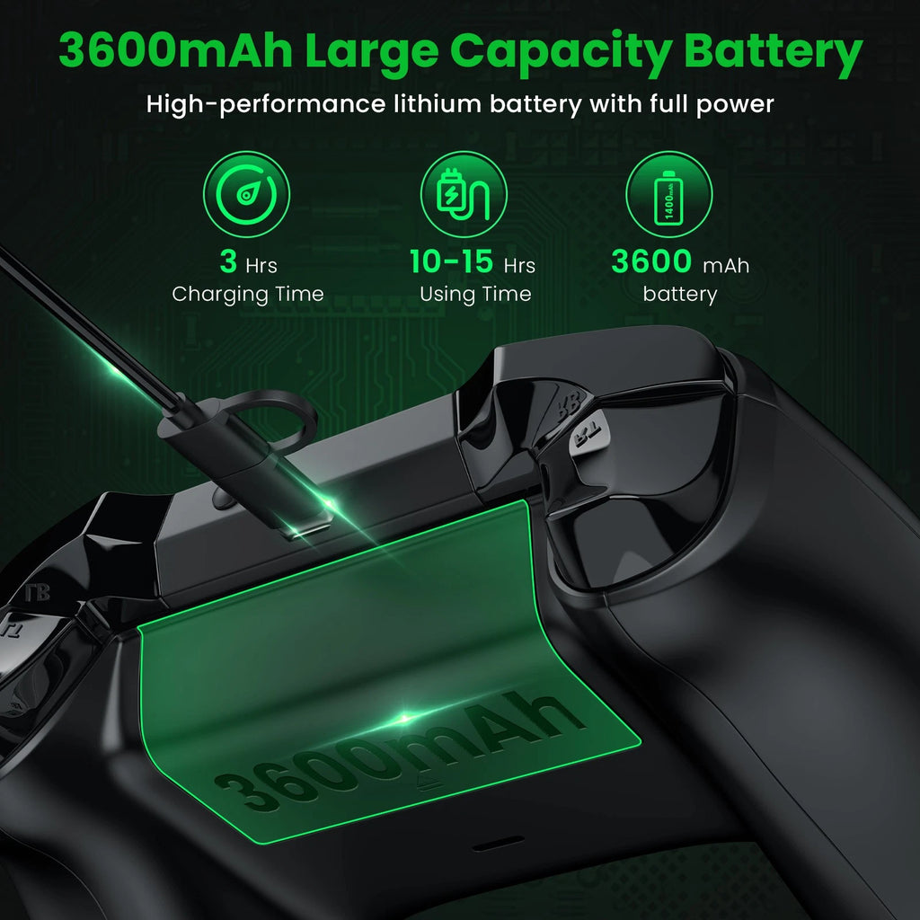 2 x Rechargeable Battery Pack For Xbox Series X/S/Xbox One S/X/E+ Charging Cable