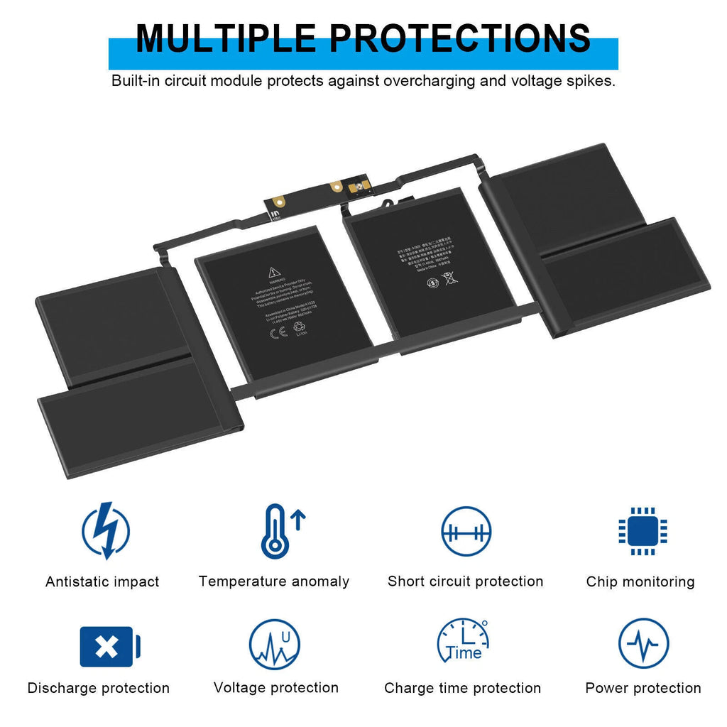 A1820 Battery For Apple MacBook Pro 15 Touch Bar A1707 Late 2016 Mid 2017 + Tool